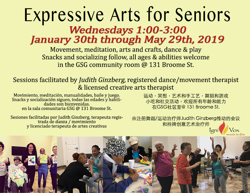 Expressive Arts for Seniors